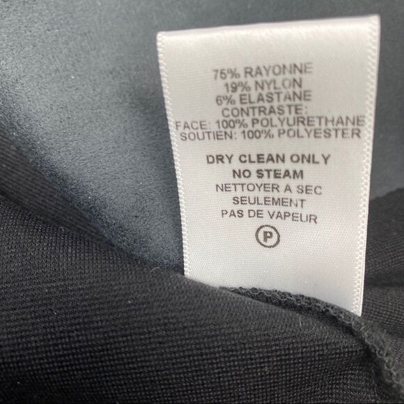 Velvet Short Sleeve Faux Leather Small - Picture 7 of 8